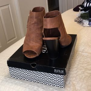 Suede Booties